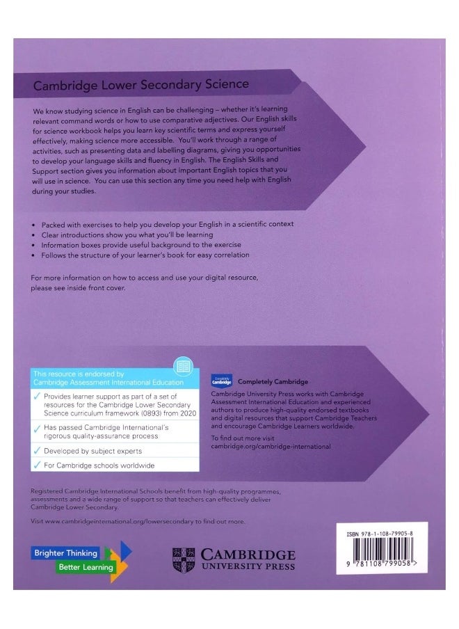 Cambridge Lower Secondary Science English Language  - Image 2