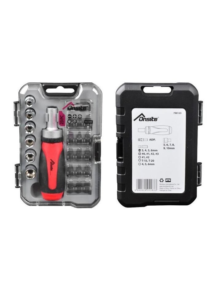 OnSite screwdriver 23 pcs set precision rachet - Image 3