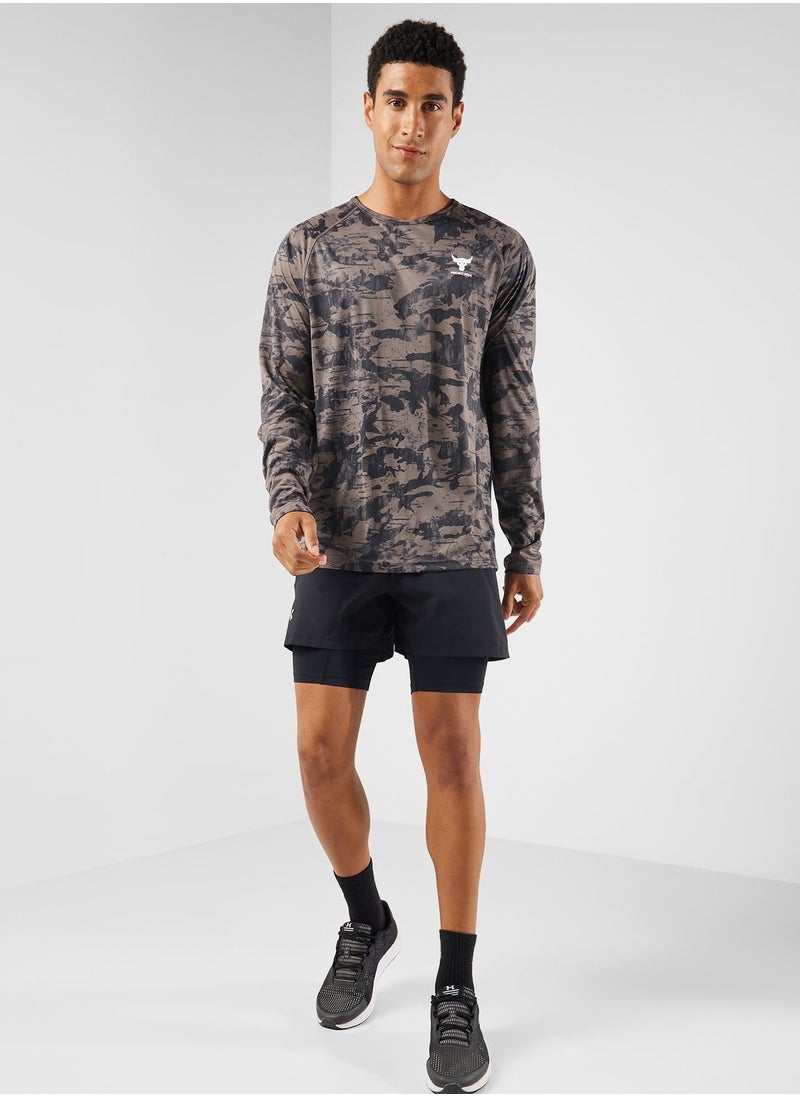 UNDER ARMOUR - Launch 5'' 2-In-1 Shorts - Image 1