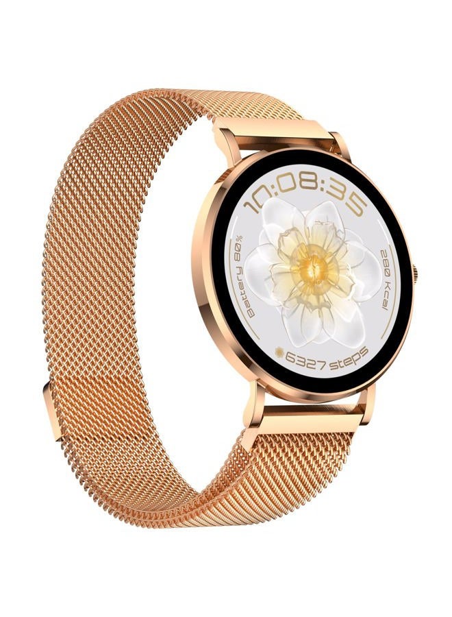 Aurafit Smart Watch for Women 1.32" Fitness Tracker Watch 7.7mm Ultra Thin Design Answer/Make Call with 120+ Sport Modes Heart Rate/Sleep/Spo2 Monitor Smartwatch IP67 Waterproof for Android iOS - Image 1