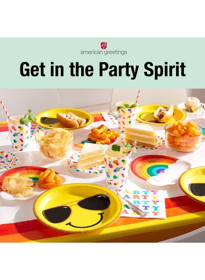 American Greetings Rainbow Party Supplies, Dinner Plates (36-Count) - Image 4