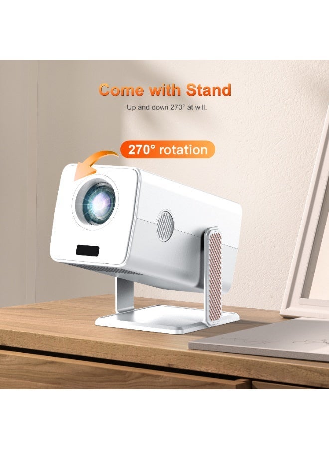Xnano HM103 Portable Projector Auto Focus Bluetooth 5.2 Wi-Fi 6 Smart Projector Full HD Native 1080P Rotating 270° - Image 2
