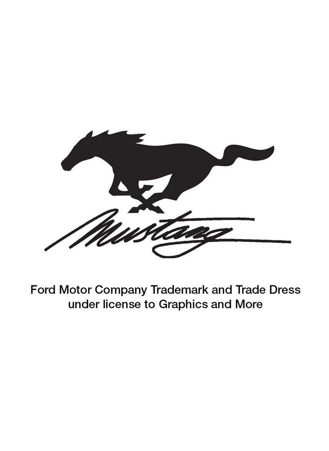 GRAPHICS & MORE - Ford Mustang Logo Baby Bib - Image 1