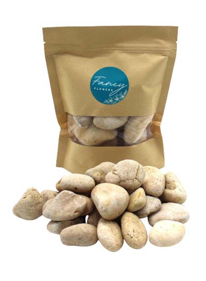 FANCY FLOWERS Decorative Natural White Stones For Flowerpot Garden Decoration Landscaping Wedding Home Vase Aquarium (1) - Image 1