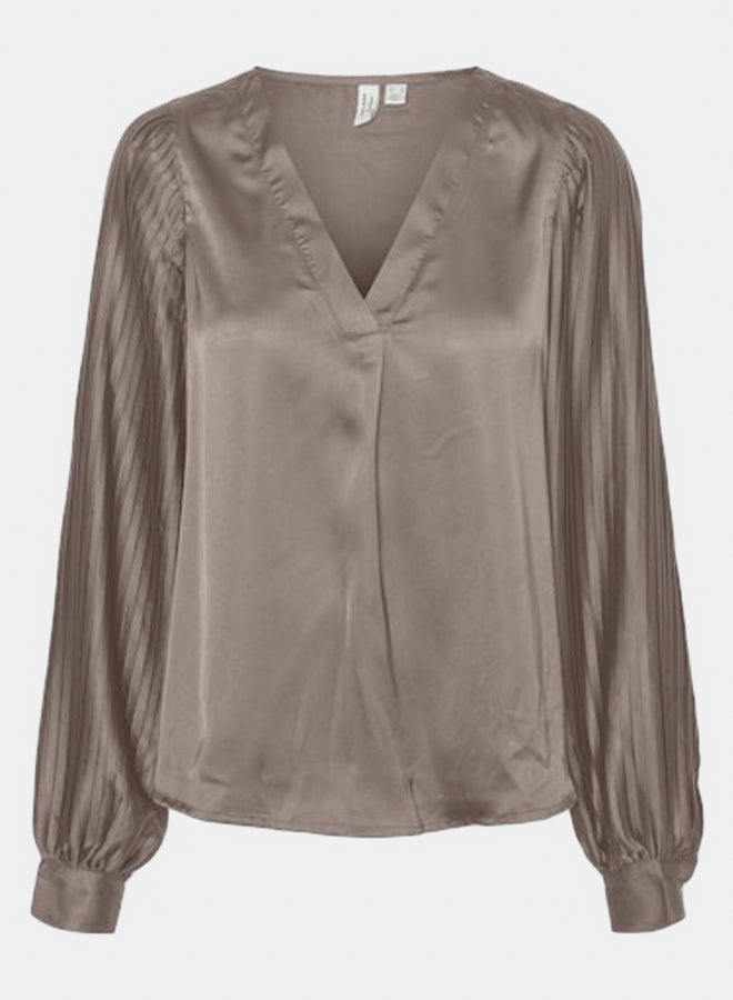 VERO MODA VERO MODA Womens Tara Longsleeve V-Neck Top