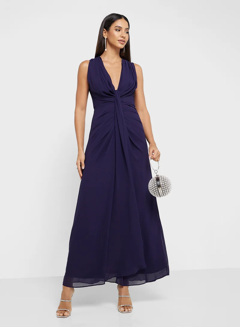 تي اف ان سي Cowl Neck Knitted Dress