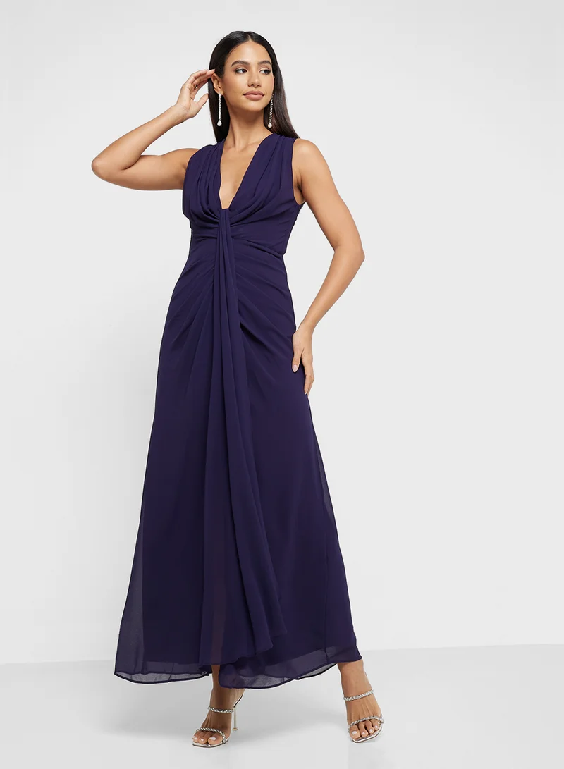 تي اف ان سي Cowl Neck Knitted Dress