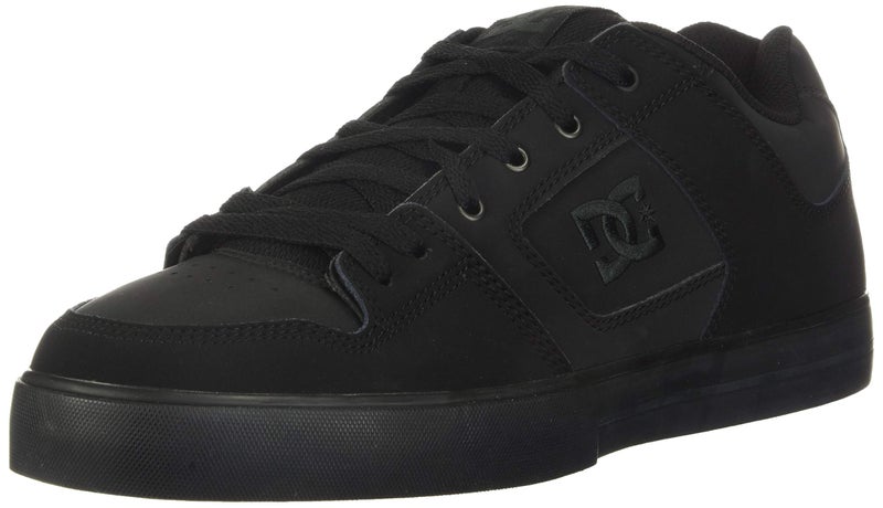 DC Men's Pure Skate Shoe,Black/Pirate Black,14 M US