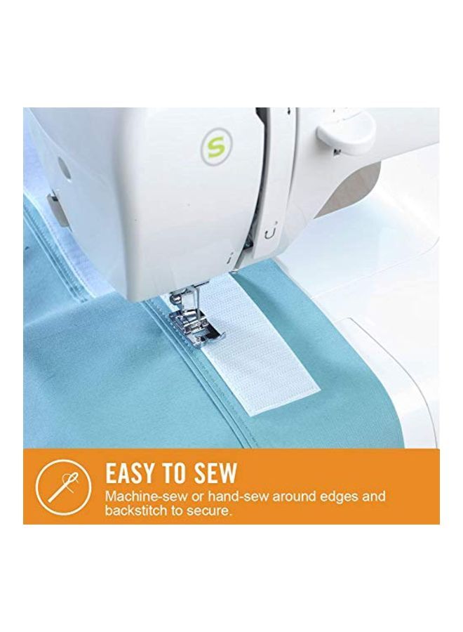 NIBEMINENT Sew On Soft And Flexible Tape Beige 72.2x1.5centimeter - Image 4