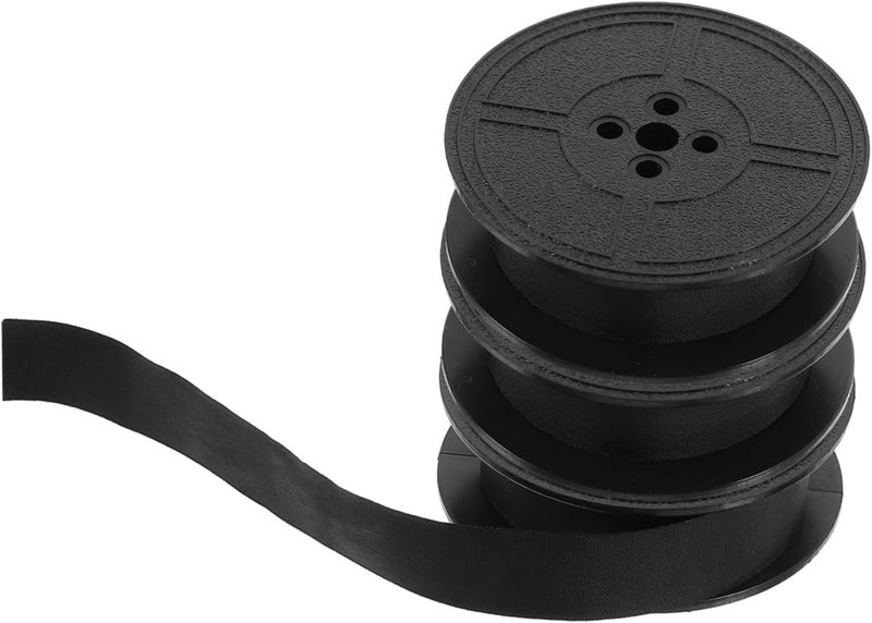 Diverse operating method fit Operitacx 3pcs Black Ink Ribbon for Typewriters Compatible Chang Single-Coil Replacement Easy to Use Typewriter Accessory Stable base - Image 1