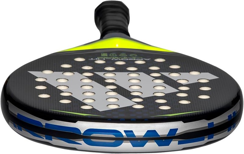 Adidas Arrow Hit Junior White/Blue Padel Racket - Lightweight Performance Racquet For Control, Power & Comfort - White/Blue - Image 4