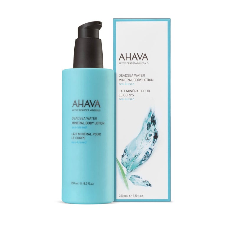 AHAVA Dead Sea Water Mineral Body Lotion, Sea-Kissed - Provides All Day Hydration, Helps Fight Dehydration, Refines Skin's Texture, Enriched with Exclusive Osmoter, Aloe Vera & Witch Hazel, 8.5 Fl.Oz - Image 2