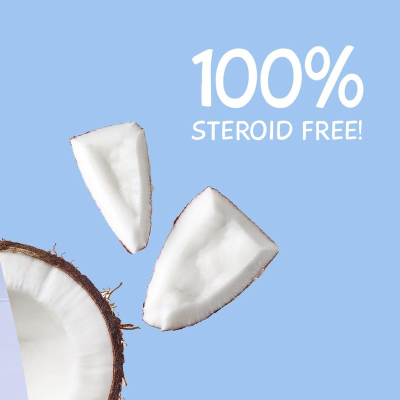 MOOGOO شامبو حليب موغو - لفروة الرأس المعرضة للحكة، الجفاف، الإكزيما، الصدفية وقشرة الرأس - خالي من SLS والسيليكون والكبريتات والبارابين - تركيبة طبيعية ولطيفة - 500 مل / 16.9 أونصة سائلة - Image 4