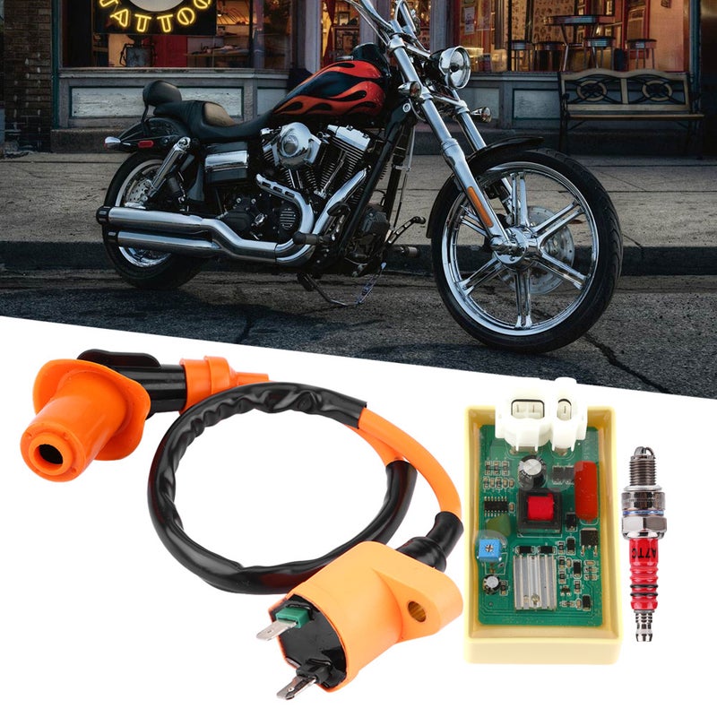 6Pins CDI Adjustable DC Performance Spark Plug Coil for GY6 50cc 250cc Scooter Moped ATV Part - Image 3
