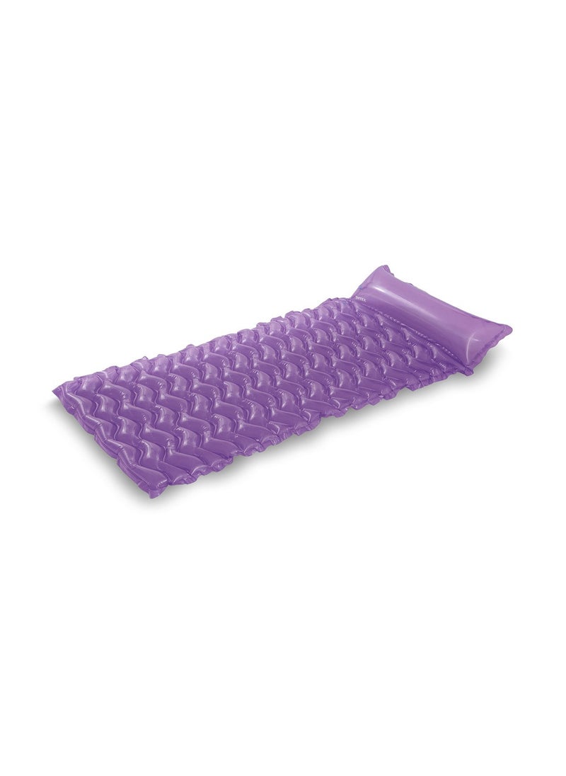 INTEX Tote N Float Inflatable Wave Mat Assortment 229x86cm  - Image 1