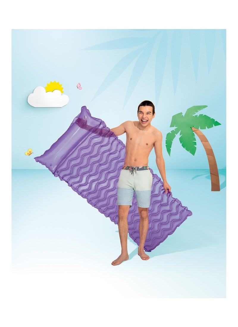 INTEX Tote N Float Inflatable Wave Mat Assortment 229x86cm  - Image 2