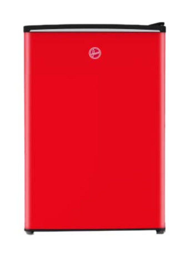 HOOVER 92LSingle Door Compact Refrigerator with Freezer Compartment - Mechanical Control, Adjustable Thermostat,1 Removable Shelf, Defrost Feature, 1 Year Warranty,Red- HSD-K92-R 92 L HSD-K92-R Red - Image 1
