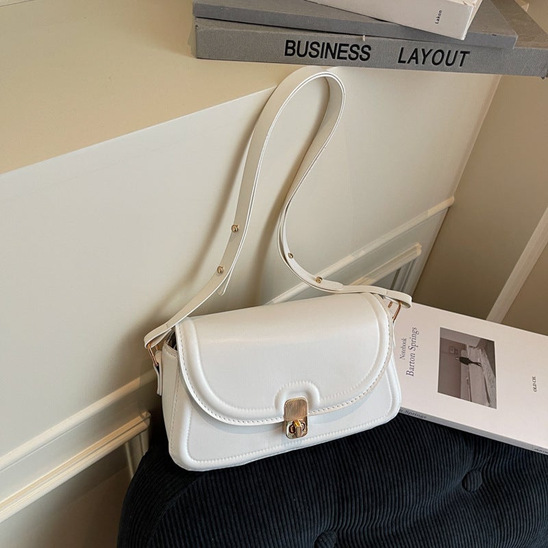 New Stylish Commuter Women'S Bag, New Simple Solid Color Elegant Single Shoulder Underarm Bag, Crossbody Bag For Women - Image 2