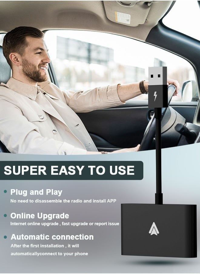 Generic - Android Auto Wireless Adapter/Dongle Android Wired to Wireless Adapter Converter for OEM Factory Wireless Car Adapter - Image 1