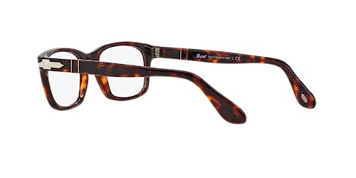 Persol PO3012V Square Prescription Eyewear Frames, Havana/Demo Lens, 54 mm - Image 5