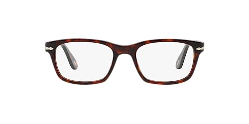 Persol PO3012V Square Prescription Eyewear Frames, Havana/Demo Lens, 54 mm - Image 1