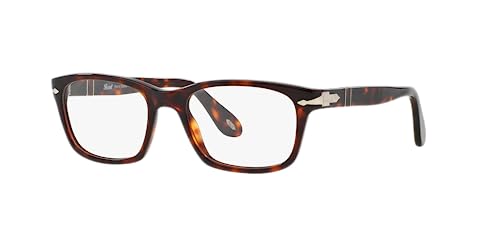 Persol PO3012V Square Prescription Eyewear Frames, Havana/Demo Lens, 54 mm - Image 2