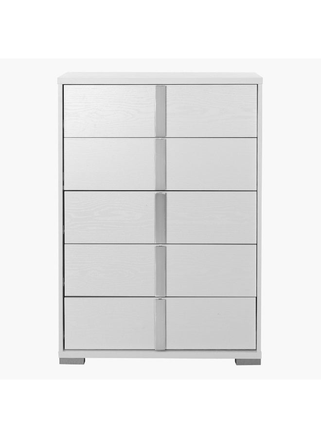 Home Box Solitaire Chest Of 5-Drawers 113.5 X 80 X 39 Cm  - Image 4