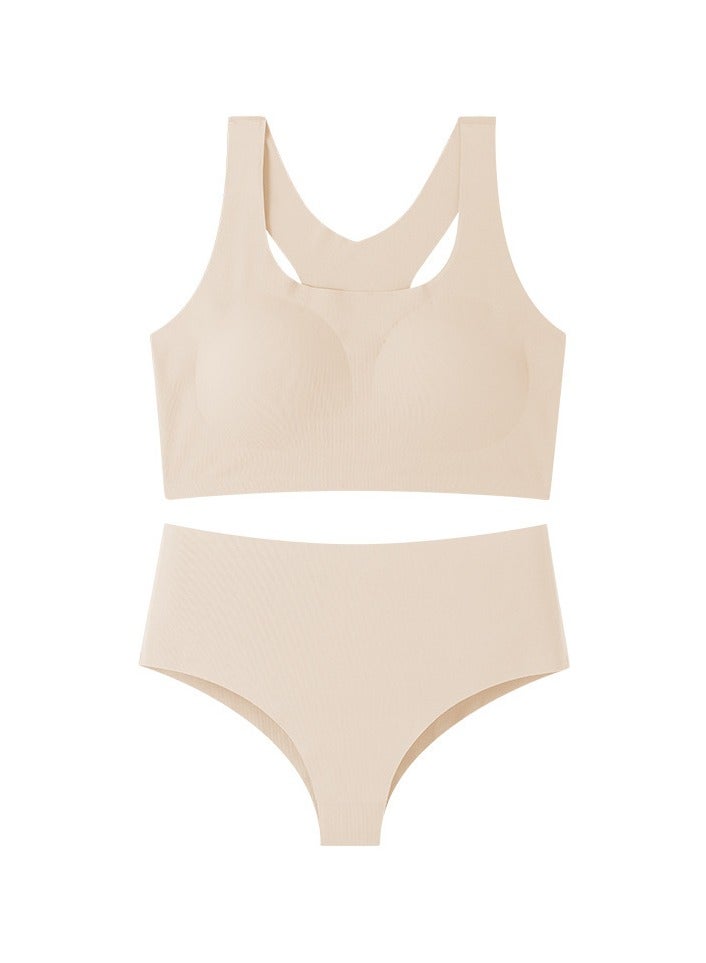 Women's Seamless Invisible Padded Bra and Pantie Set - Image 5