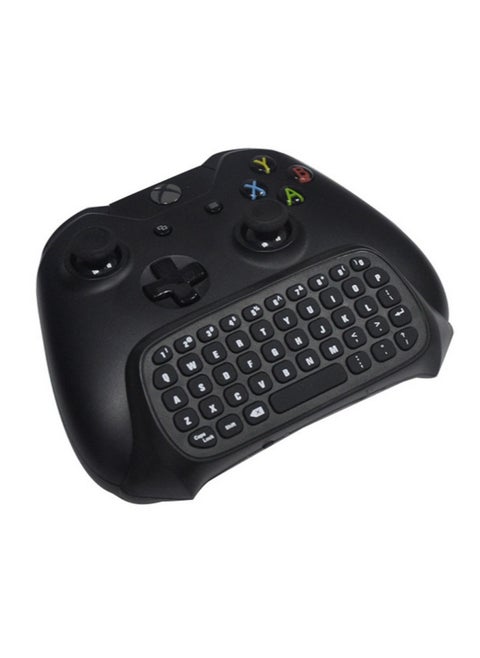 لوحة مفاتيح تحكم لجهاز Xbox Series X/S لاسلكي 2.4 جيجاهرتز، لوحة مفاتيح مريحة بمنفذ USB، لوحة مفاتيح QWERTY مع مقبس صوت وسماعة رأس للدردشة المباشرة للعبة، متوافقة مع Xbox Series S/Series X/One/One S
