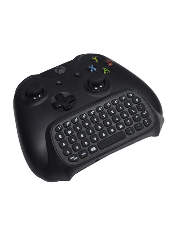MIXDE - Controller Keyboard for Xbox Series X/S Wireless 2.4G Ergonomic USB Gamepad Keypad QWERTY Chatpad with Audio and Headset Jack for Game Live Chat Compatiable with Xbox Series S/Series X/One/One S - Image 1