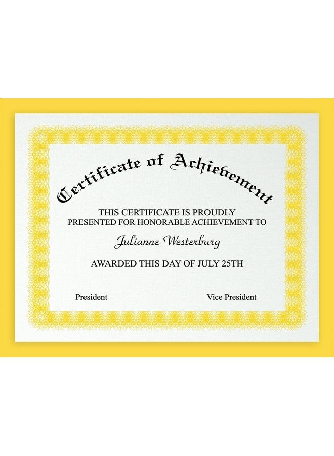 ThunderBolt Paper 50 Bright Golden Yellow Color Cardstock 65Lb Cover Paper 12 X 12 (12X12 Inches) Scrapbook Albumcover Size Quality Printable Smooth Surface Bright Colorful - Image 5