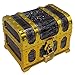 Flyekist Flyekist Pirate Treasure Chest for Kids,Vintage Decorative Pirate Chest Storage Box with Lock and Key,Classroom  - Image 2