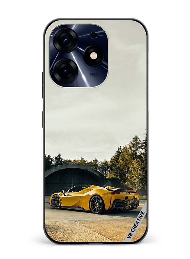 VR CREATIVE غطاء حماية لتكنو سبارك 10 برو F90 بتصميم سبايدر متعدد الألوان - Image 1