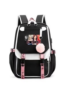 LISA Casual Backpack With USB Port For Men And Women