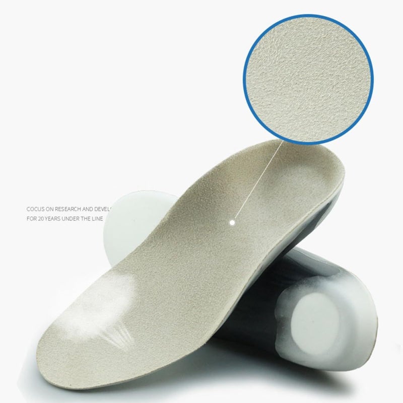 Orthotic Insoles With Arch Support Size 20-21 Breathable Shoe Pads For Foot Alignment Comfort - Image 5