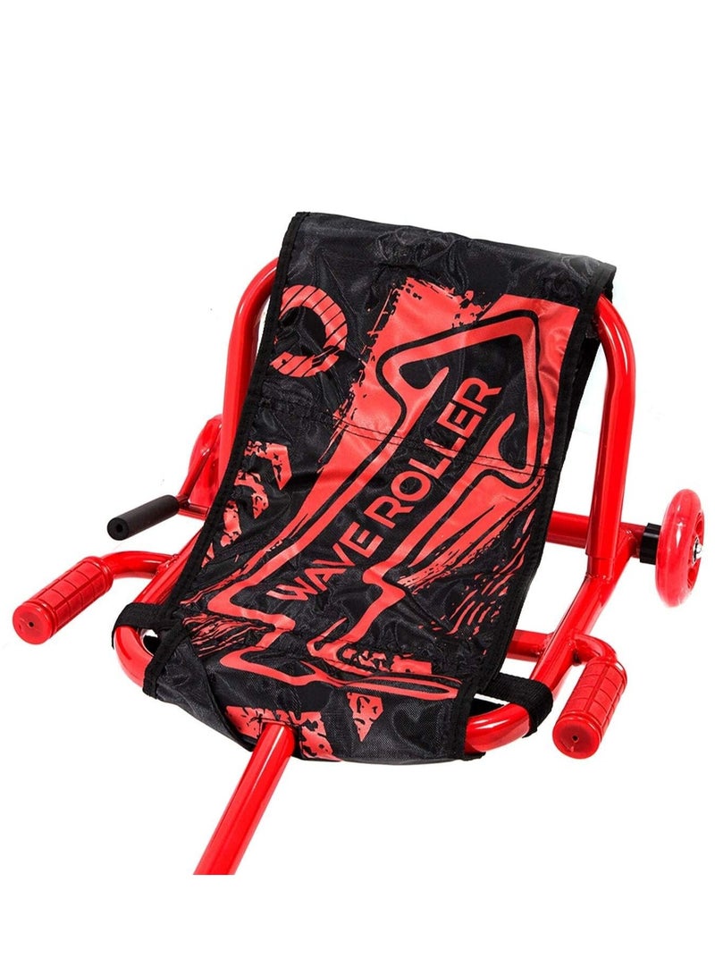 ويف رولر سكوتر ركوب ويف رولر لعبة اسكوتر ارضي بثلاث عجلات مع مقعد مريح للأطفال والكبار - Image 3