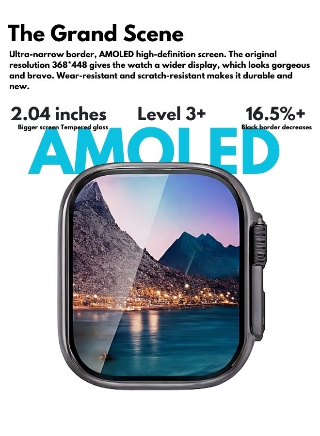 Smartwatch – Unisex Fitness & Health Tracker with Waterproof Design, Sport Modes, Sleep & Stress Monitor, Stylish Look for All-Day Wear - Image 3