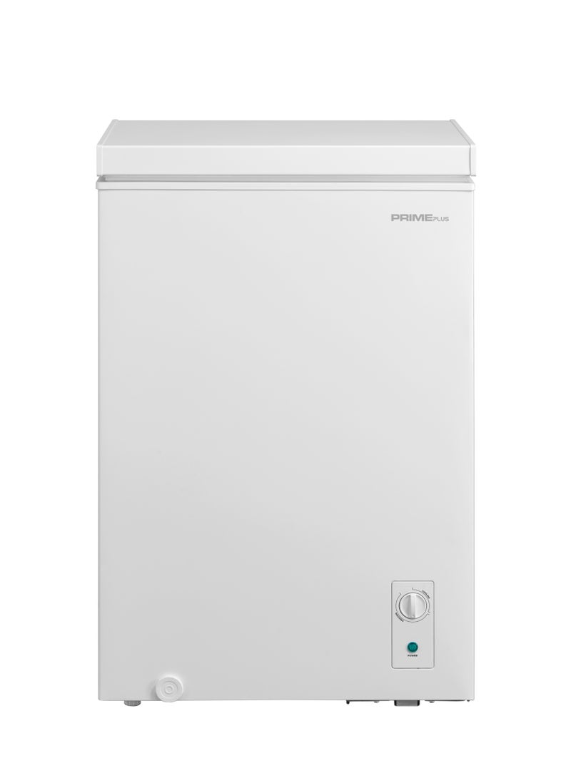 PRIME PLUS فريزر صدر 143 لتر (5 قدم مكعب) ضاغط عاكس، قابل للتحويل إلى ثلاجة، أبيض، 50-60 هرتز - Image 1