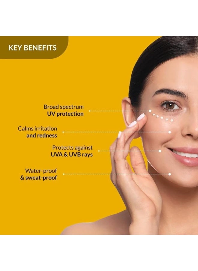 فيكسديرما كريم فيكسدرما شادو الواقي من الشمس بعامل حماية ٥٠+ PA+++ | واقي شمس للبشرة الجافة | واقي شمس بعامل حماية ٥٠ | واقي شمس للجسم والوجه | حماية من الأشعة فوق البنفسجية الطويلة والمتوسطة | واقي شمس للنساء والرجال - ٤٠ غرام (عبوة من قطعتين) - Image 3