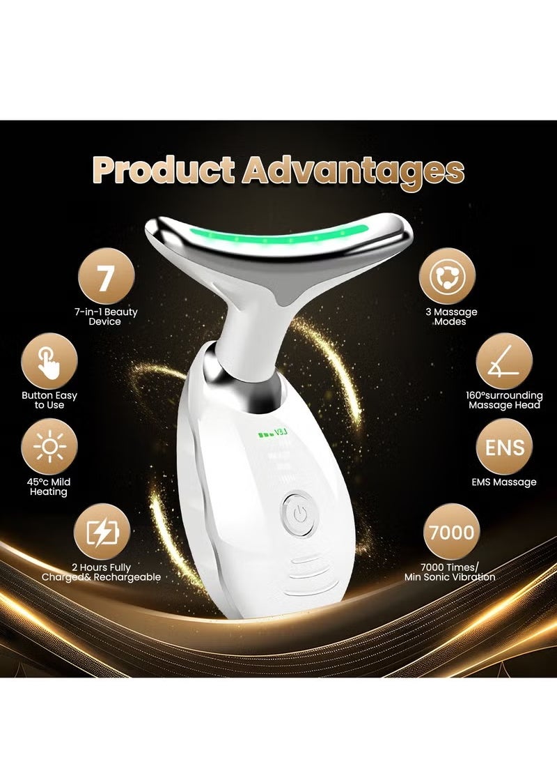 Generic XUNXI-Neck beauty instrument, reduce neck lines, neck care, face lifting and firming, remove wrinkles beauty instrument  - Image 2