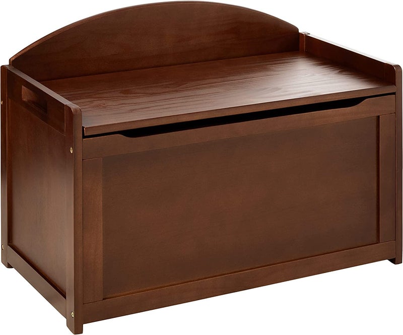 Lipper International Lipper International Childs Toy Chest 3325 W x 1775 D x 245 H Walnut Finish