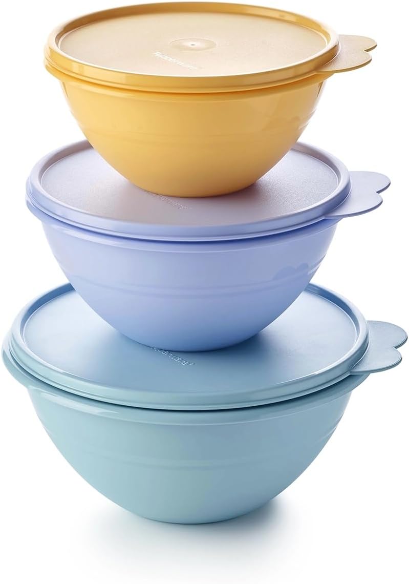 Tupperware مجموعة أوعية وندرلي (775 مل + 1.1 لتر + 1.75 لتر) - Image 1