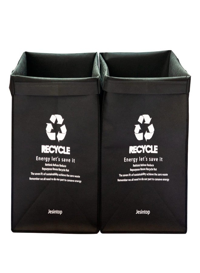 Jesintop Recycle Bins for Kitchen,Ultra-Large Capacity Recycle Waste Bin Bags for Kitchen Home Trash Sorting Bins Organizer Baskets,29 Gal Series(4pcs) - Image 1