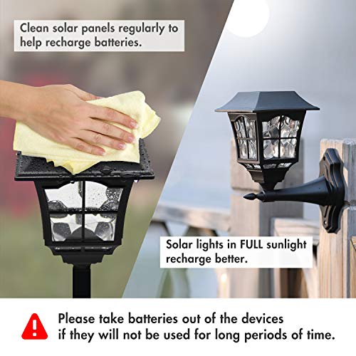 Tenergy Rechargeable NiCd Battery 1000mAh 1.2V AA Battery Pack for Solar Lights, Garden Lights, 48 Pack - Image 2