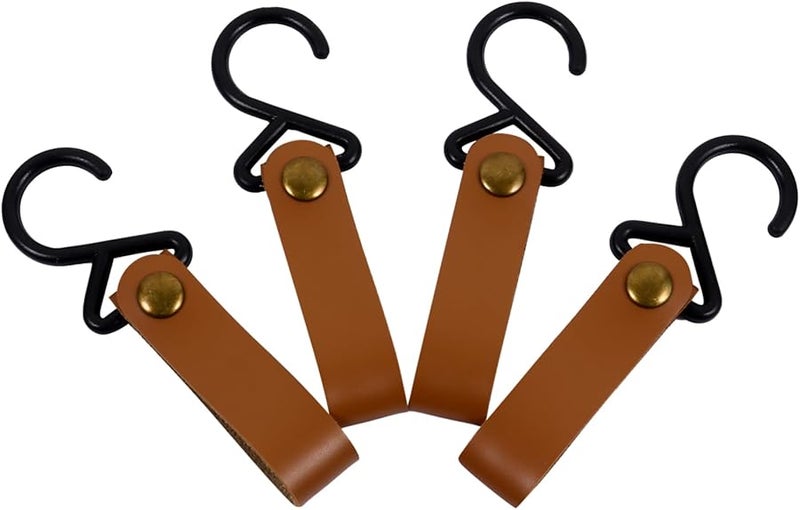 4 Pack Heavy Duty Tent Rope Buckles Outdoor Camping Hooks Equipment Accessories - Image 1