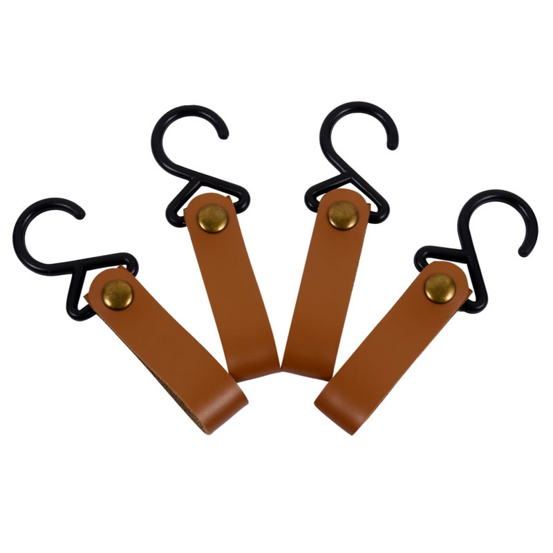 4 Pack Heavy Duty Tent Rope Buckles Outdoor Camping Hooks Equipment Accessories - Image 2