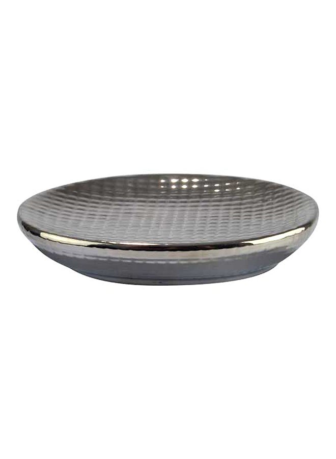 Wenko Dakar Soap Dish Silver