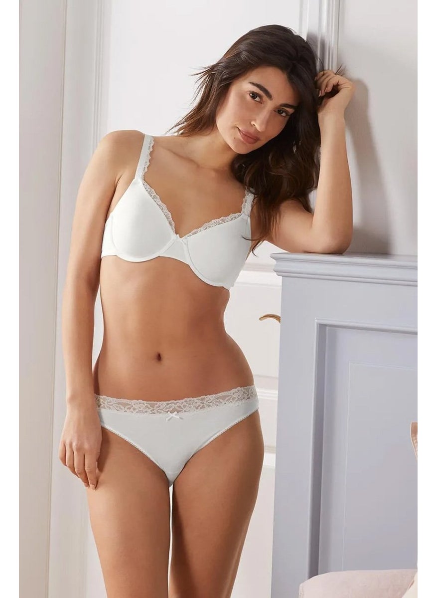 Tchibo Women 2 Pcs Plain Panty, White  - Image 1