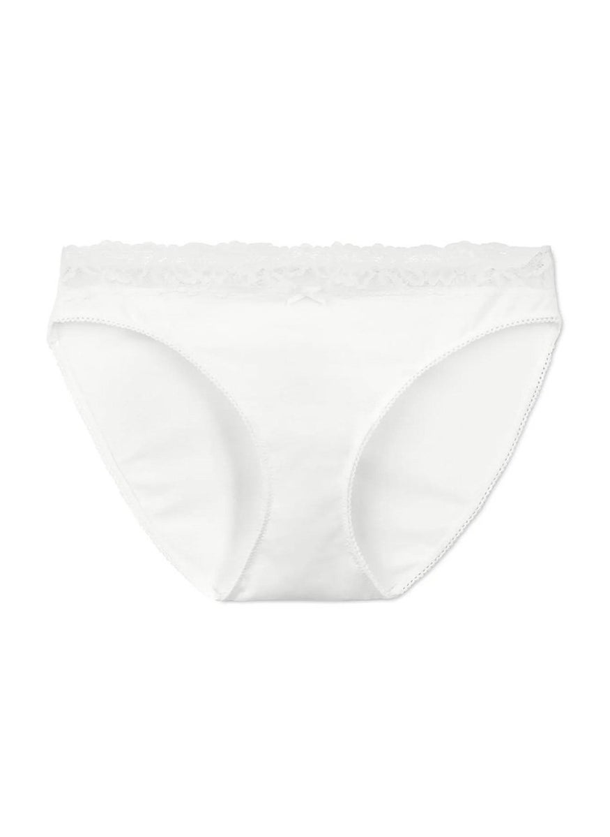 Tchibo Women 2 Pcs Plain Panty, White  - Image 3