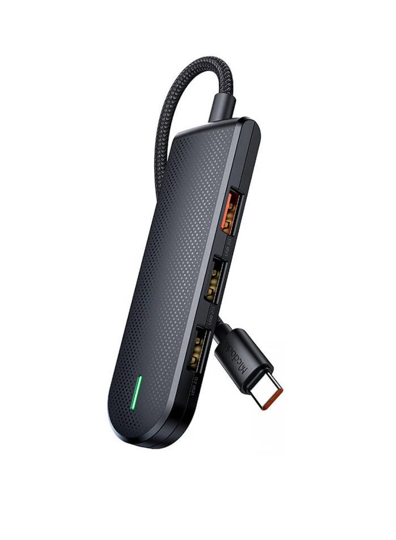 Mcdodo محور USB-C Mcdodo HU-1430 5w1 USB2.0*3 USB3.0*1 SD/TF - Image 1